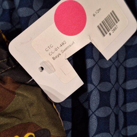 boys swim trunks camo 6-12 months - Picture 5 of 6